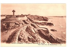 Levy Neurdein Saint-Lunaire France Pointe du Décolle Stone Cross Coastal View