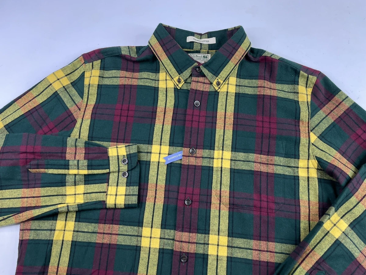 mens fitted flannel