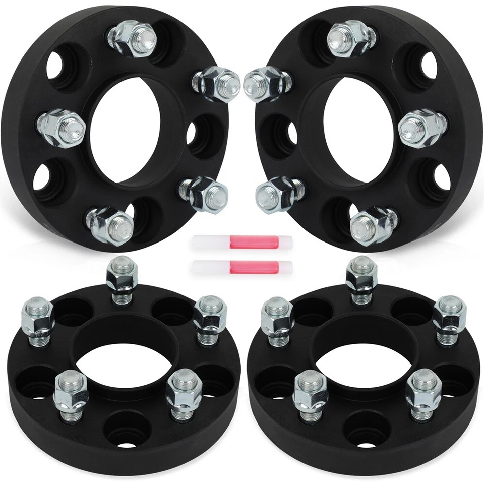 4Pc 1" 5x115 Hubcentric Wheel Spacers 14x1.5 For Dodge Charger Magnum Challenger Foto 2 de 4