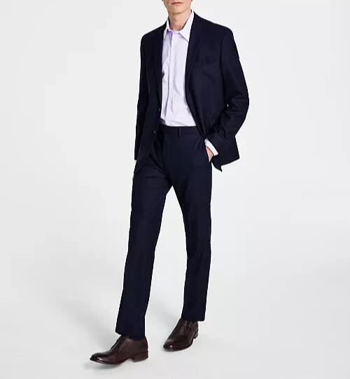Kenneth Cole Reaction Men's Ready Flex Slim-Fit Suit MSRP $3