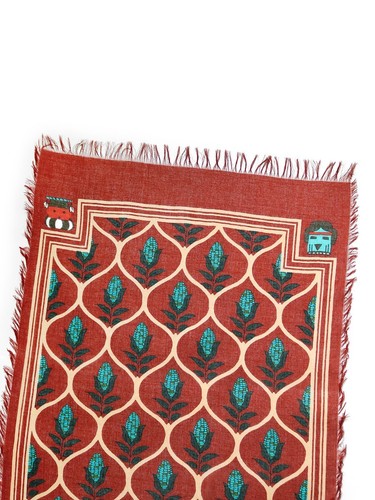 (ASK availability First) KAPITAL Rayon Disco Arabesque Pattern Stole new - Picture 5 of 13