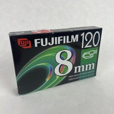 Fuji 120 8mm High Quality Video Cassette Tape P6-120 Brand New Sealed Unopened