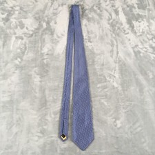 ROBERT TALBOTT Best of Class 100% Silk Neck Tie Made in USA Nordstrom Blue