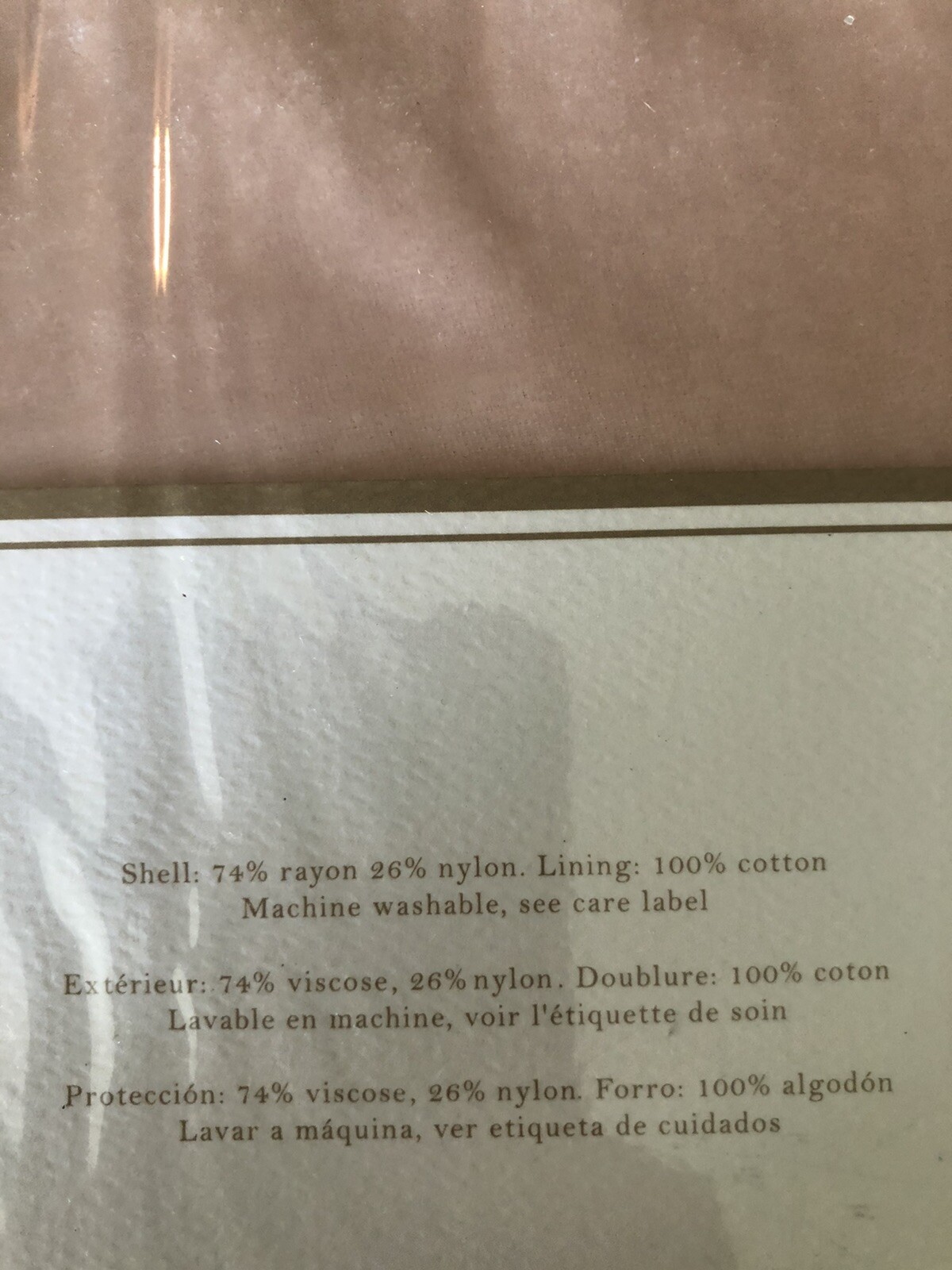 Set/2 Pottery Barn 84” Shimmer Velvet Tie Top Drapes Blush Stunning