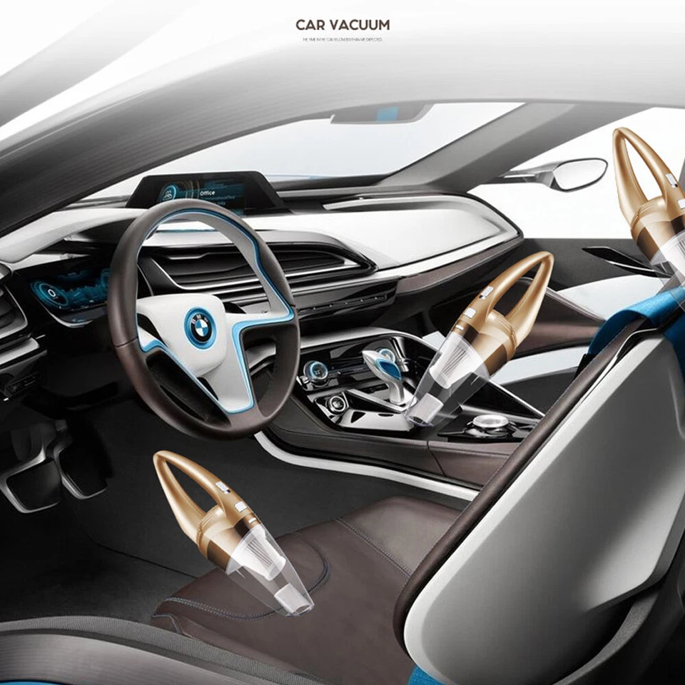 Powerful Vacuum Cleaner Handheld Strong Suction Portable Car Home Wet&Dry Car - Image 4 of 4