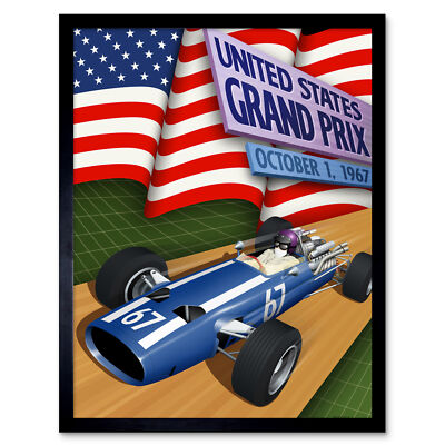 United States Grand Prix 1967 Sebring International Raceway Motor Sport Car Raci