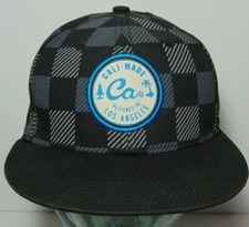 YOUTH SIZED CA CALI MADE DESIGNED IN LOS ANGELES CA SURFING SKATEBOARD HAT CAP