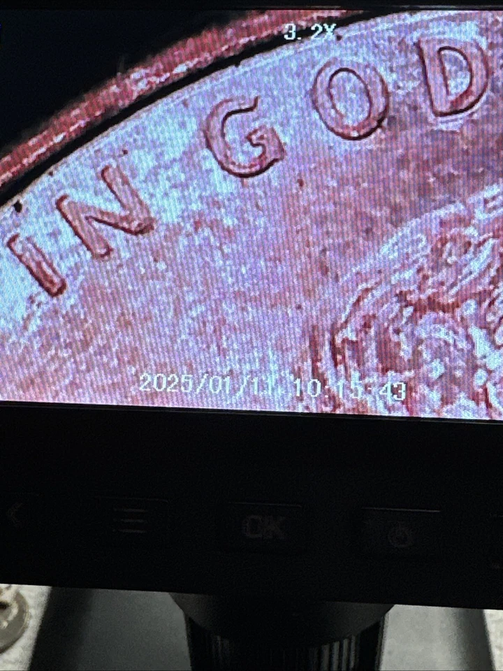 2000D Memorial Cent Wide AM Small Die Chips Obv/DDR Columns, Gem Red Color - Image 3 of 4