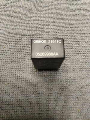 Omron 21911C Power Relay Replace OEM 05269988A Jeep Chrysler Dodge Plymouth