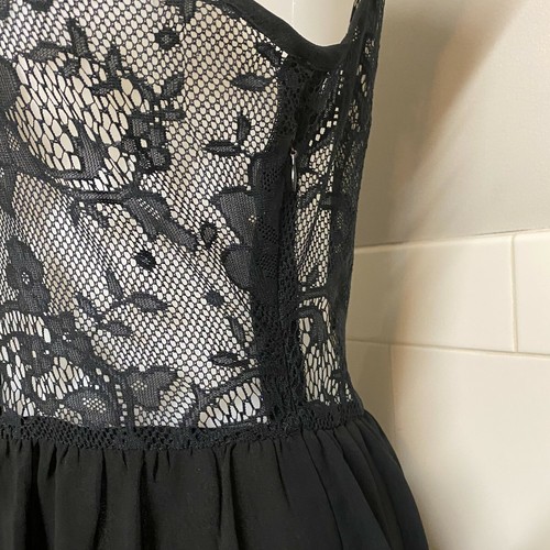 MILLOU Woman Sleeveless A-Line Scoop Neck Burnout Floral Dress Size S - Picture 4 of 9