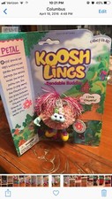 OneBRAND NEW PETAL Koosh Lings Kooshlings OddzOn Hasbro Vintage BENDABLE BUDDIES