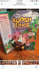 OneBRAND NEW PETAL Koosh Lings Kooshlings OddzOn Hasbro Vintage BENDABLE BUDDIES