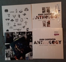 JOHN CARPENTER ANTHOLOGY 1 & 2 BOX SET VINYL SACRED BONES RARE AND SOLD OUT