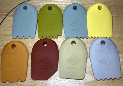 Mercer Culinary Silicone 8 Piece Plating Wedge Set, Multicolor - Picture 2 of 4
