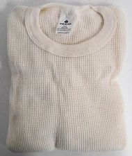 Indera Men's Long Johns Thermal Underwear Top Shirt  4XL Waffle Weave