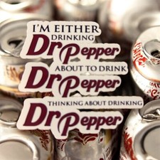 Dr Pepper Sticker