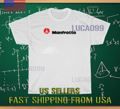 NEW SHIRT MANFROTTO MADE IN ITALY PHOTOGRAPHERS T-SHIRT FUNNY  SIZE S-5XL