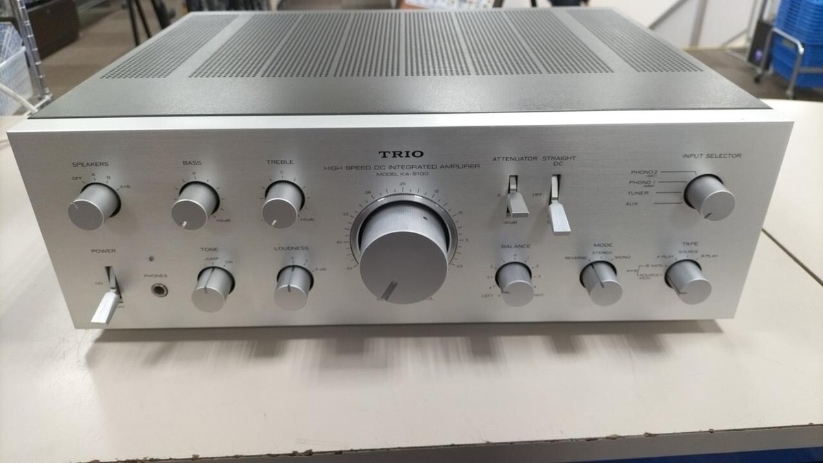 KENWOOD TRIO KA-8100 DC Integrated Amplifier Working Confirmed