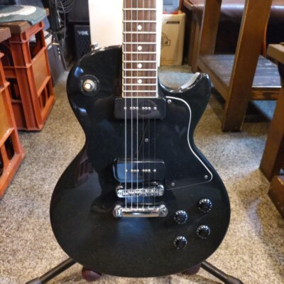 Blitz by Aria Pro II Leopard P-90 Electric Guitar Black Used | eBay