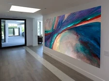 von Wening Ultra Super Size Original Modern Abstract Oil Painting Artist Direct