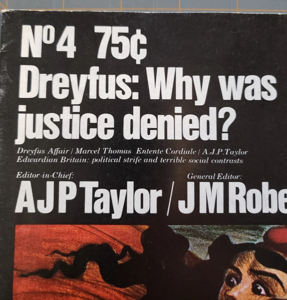 History Of the 20th Century Magazine 1969 Dreyfus: Why Was Justice Denied #4 - Image 3 of 4