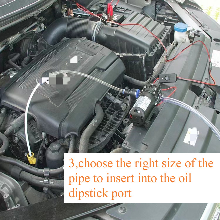 12V OIL/DIESEL FLUID PUMP EXTRACTOR ENGINE OIL CHANGE PUMP TRANSFER 60W