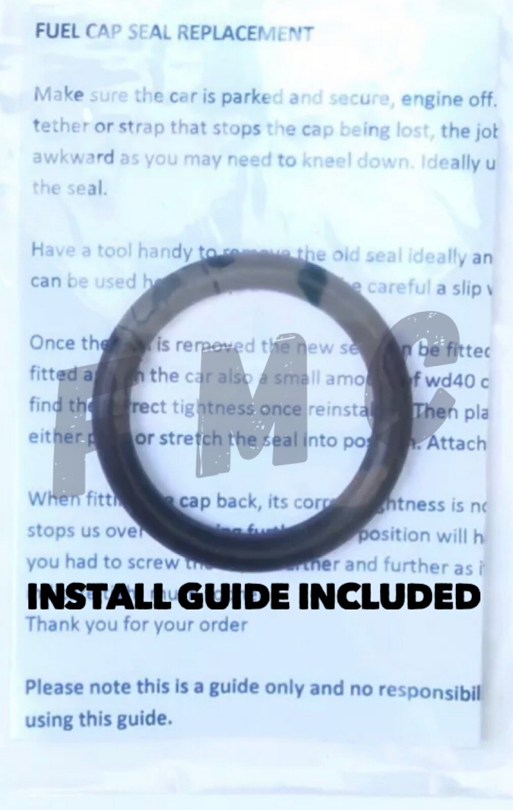 Mini Cooper Fuel Cap Seal Mini Cooper S Mini One R50 R52 R53 Mini Fuel