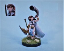 Celtos painted miniature Female Elven Maiden