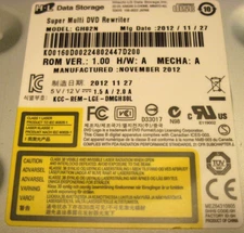 Hitachi-LG CD/DVD RW rewriter GH82N SATA serial internal desktop drive