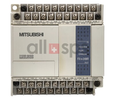 MITSUBISHI PROGRAMMABLE CONTROLLER - FX1N-24MR-ES/UL (USED)