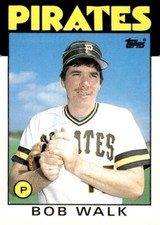 1986 Topps Traded #120T Bob Walk Pittsburgh Pirates