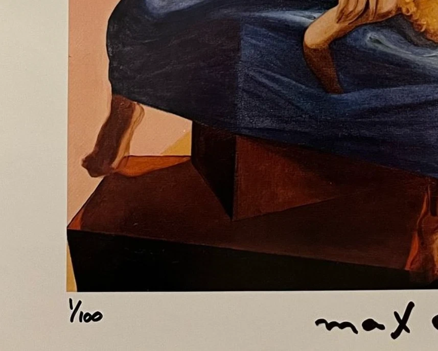 Max Ernst Hand-Signed Original Print With COA and +$3,500 USD Appraisal - image 4 of 4