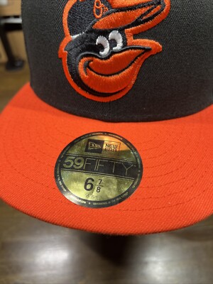 Baltimore Orioles New Era 59Fifty Cap Black On Field Road Fitted