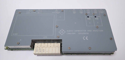 RHODE & SCHWARZ CMU-B41 AUDIO GENERATOR AND ANALYZER 1100.5300.02 106553