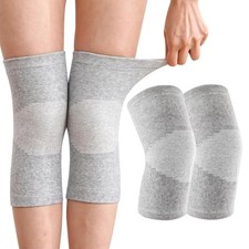 2 Stück Bambus Kniebandage Mit Kompression,B...