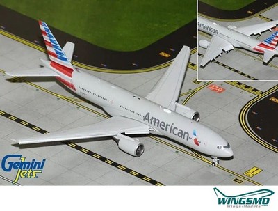 GeminiJets American Airlines Boeing 777-200ER Flaps Down Version N788AN