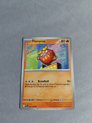 Pokémon Karte Flampion Einzelkarte Sammelkarte