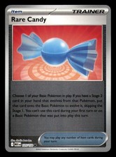 Rare Candy 125/132 ME01: Mega Evolution Reverse Holo NM Pokemon TCG