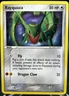 2004 Pokemon TCG Rayquaza 3/17 Rare Non-Holo POP Series 1  LP/NM Vintage
