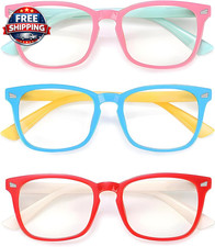 Toddler Blue Light Glasses for Kids Boys Girls, Computer Glasses Frame and Anti-