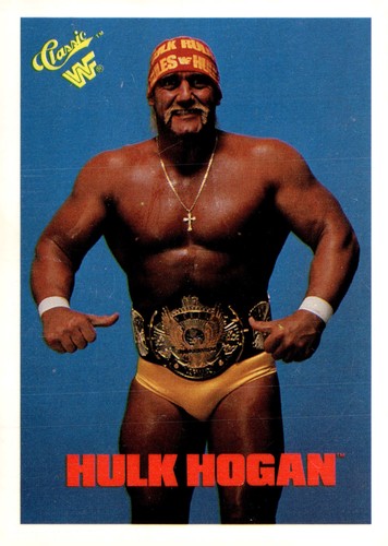Hulk Hogan #1 1989 Classic WWF card