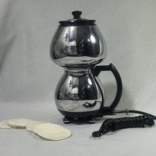 Vtg Sunbeam Coffeemaster C20-A Chrome Double ...
