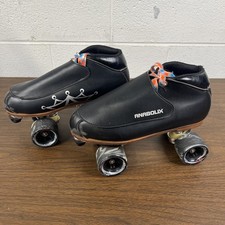 Anabolix Solleret Patines de Velocidad Cuádruples Botas Hombre’s Talla 12 Negro