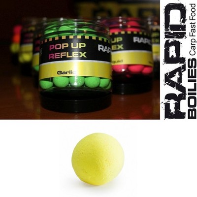 70g ''MIVARDI'' gelbe Pineapple N.BA. PopUp Reflex 14 mm Boilie (18,27Euro/100g)