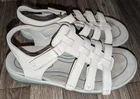 Orthofeet Amalfi Women's 8.5 M White Sandals Orthotic Comfort Leather Diabetic