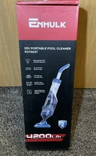 Enhulk 20V Portable Pool Cleaner Blue PCT403T