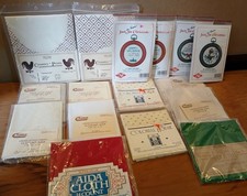 Cross Stitch Fabric  Small Kits Mixed Lot
