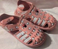 Adidas x Disney 9K / 27 EU Kids Water Sandal Minnie Mouse Pink Bow Polka Dots