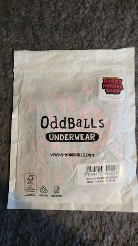 Rocky Horror Show Theme Bralette With Mouth Design BNIP | eBay UK