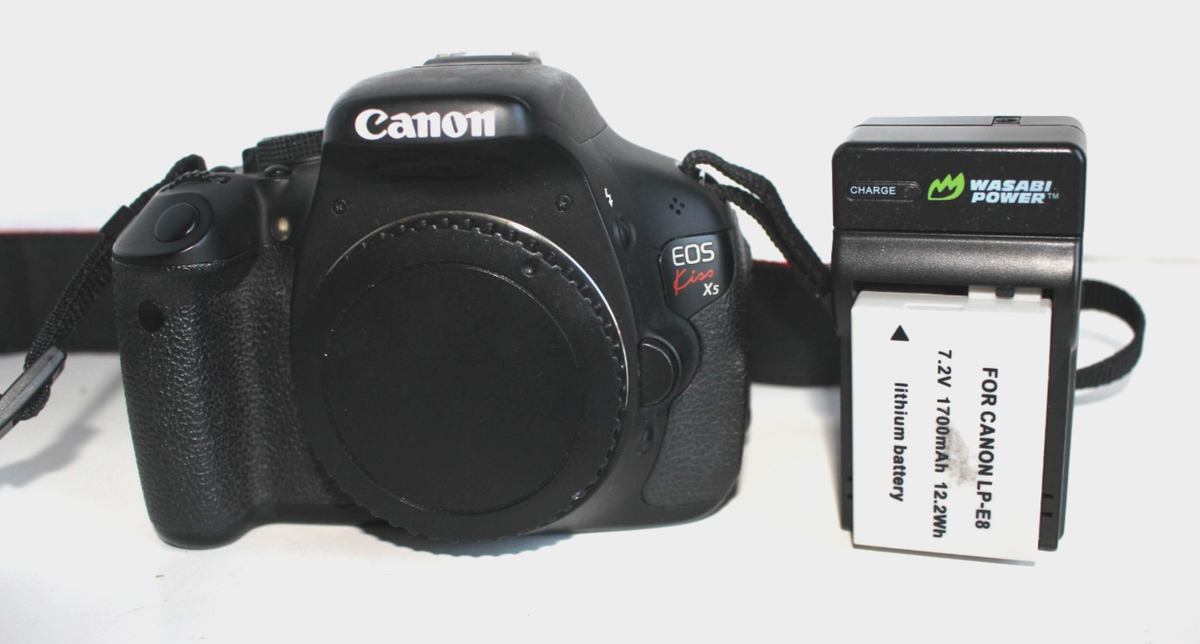 Canon EOS Kiss X5 Digital SLR Camera Body Only | eBay
